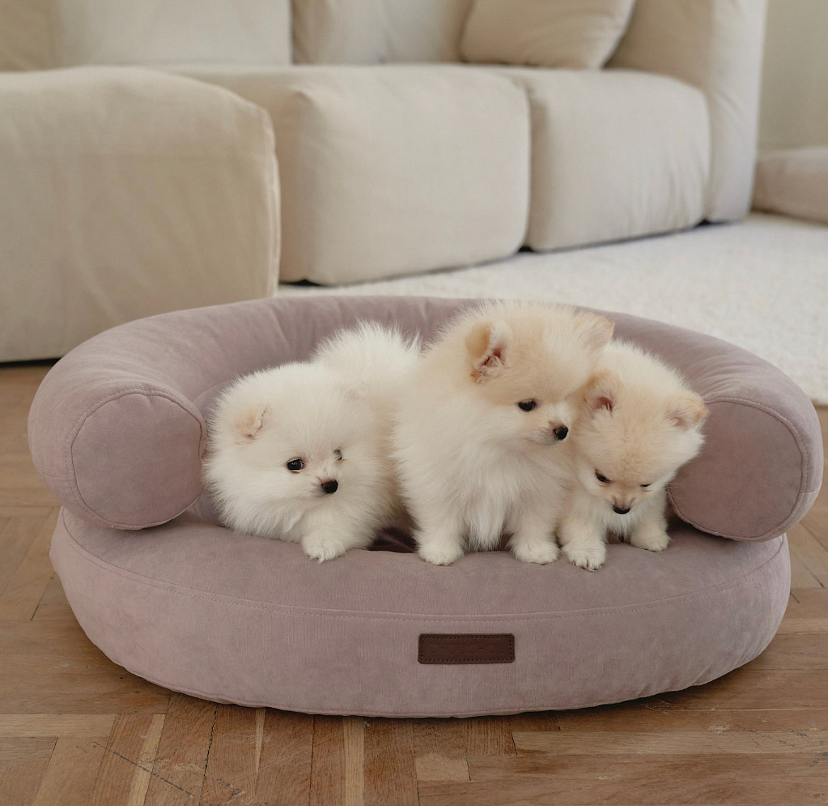 Лежак ортопедичний для собак "Marshmallow"