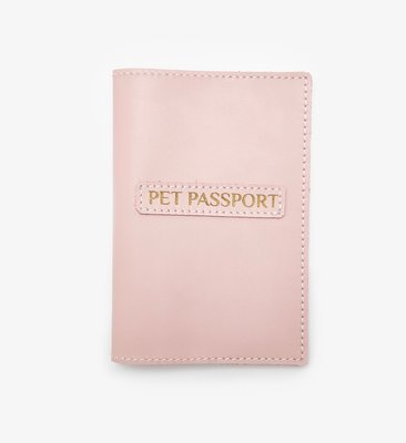 Обкладинка для ветеринарного паспорта міжнародного зразка INTPSP001PNK фото