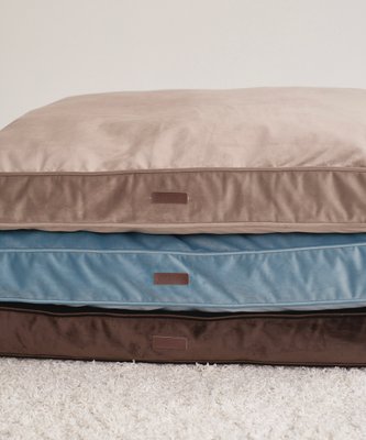Лежак-подушка "Ample" з ефектом пам'яті Memory Foam коричневого кольору AMPLE_BD001BWN_XS фото