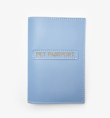 Обкладинка для ветеринарного паспорта міжнародного зразка INTPSP001BLU фото